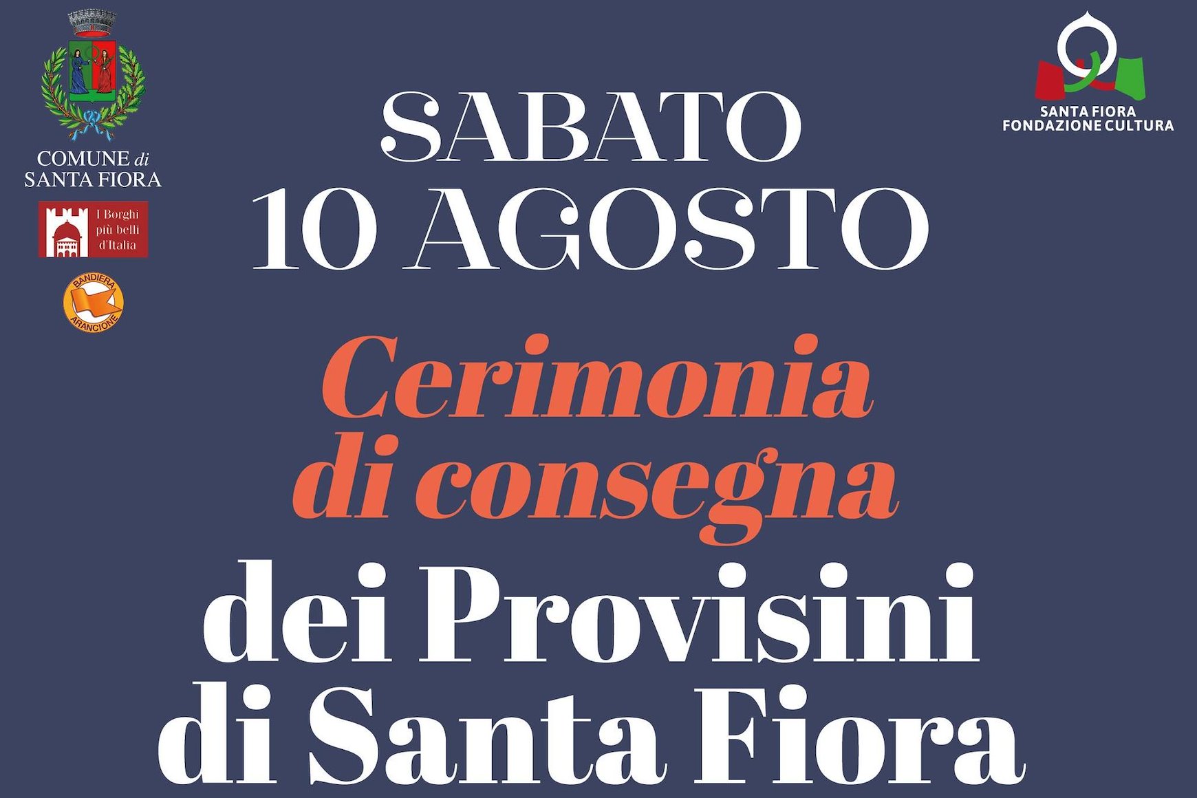 Cerimonia di consegna dei Provisini