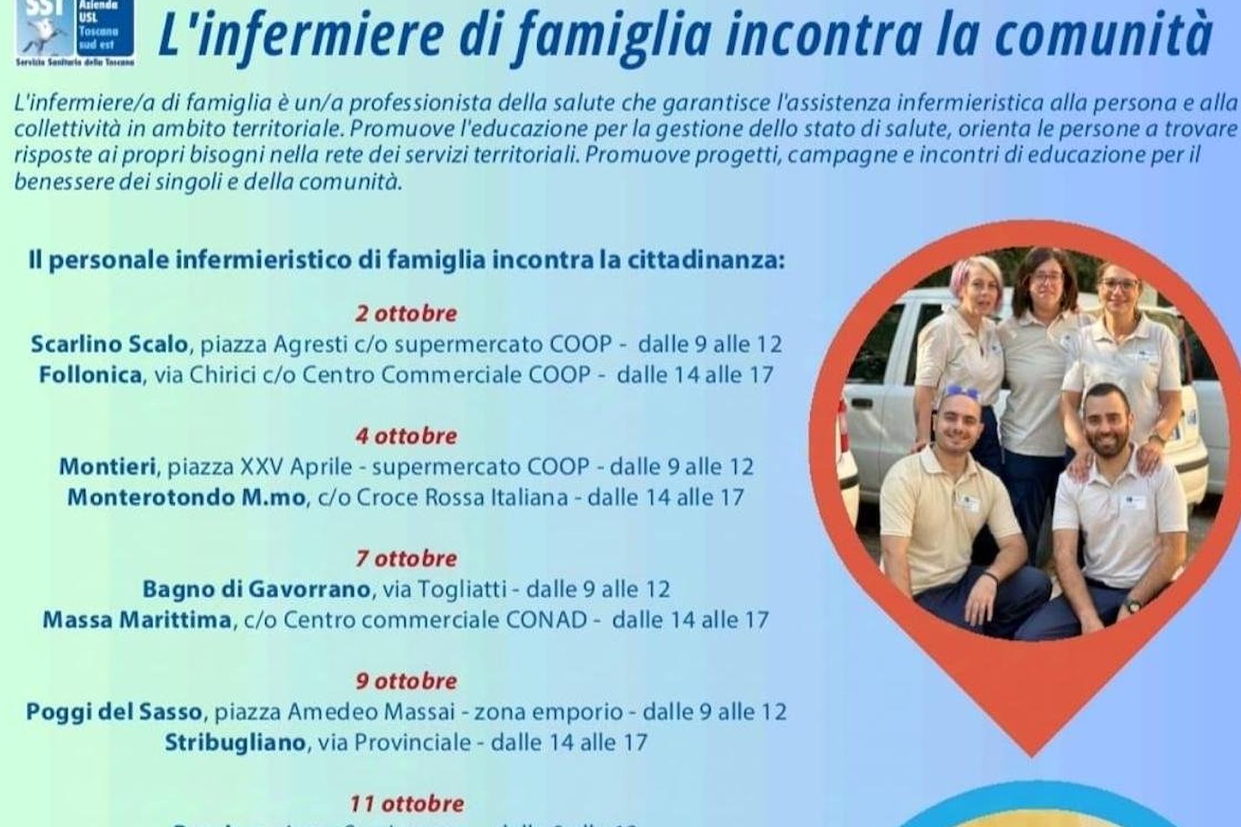 infermiere di famiglia incontra la comunità