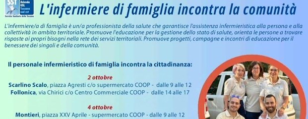 infermiere di famiglia incontra la comunità